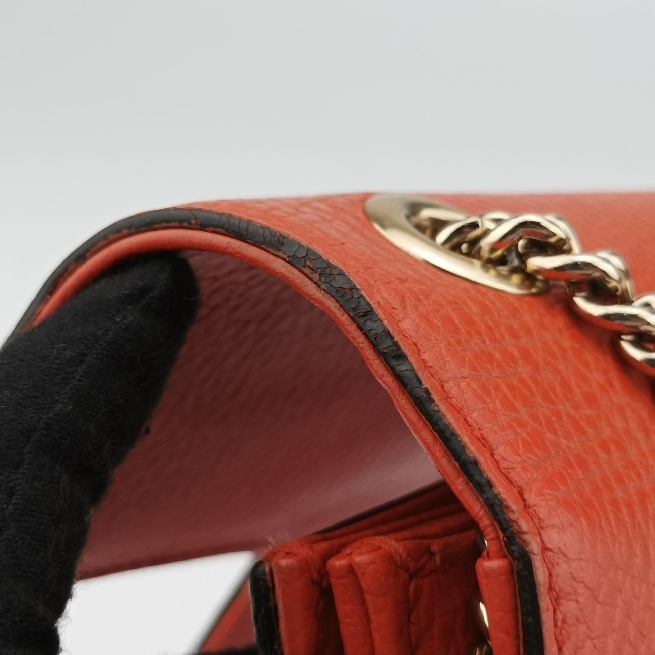 Interlocking GOrangeLeather510304B026856363インターロッキングGオレンジレザー510304B026856363