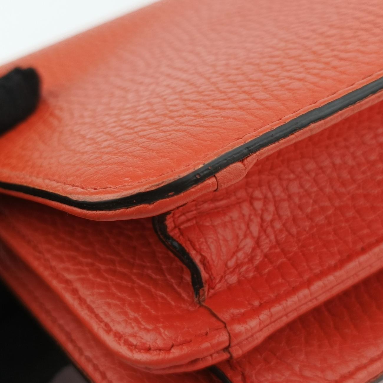 Interlocking GOrangeLeather510304B026856363インターロッキングGオレンジレザー510304B026856363