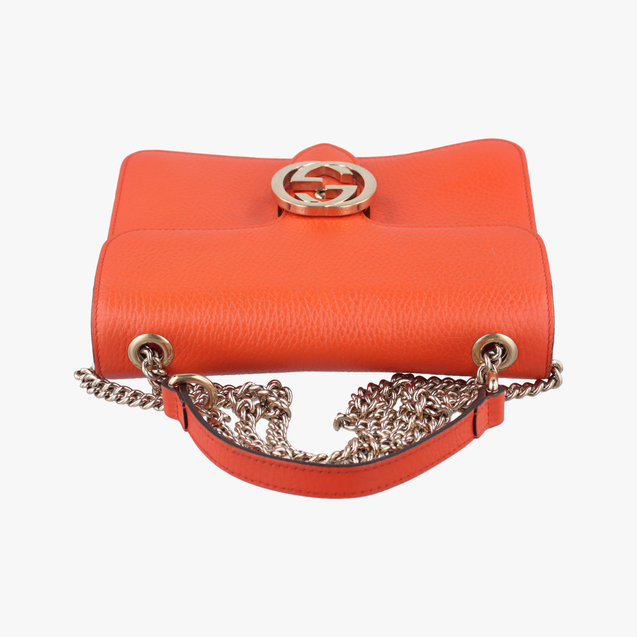 Interlocking GOrangeLeather510304B026856363インターロッキングGオレンジレザー510304B026856363