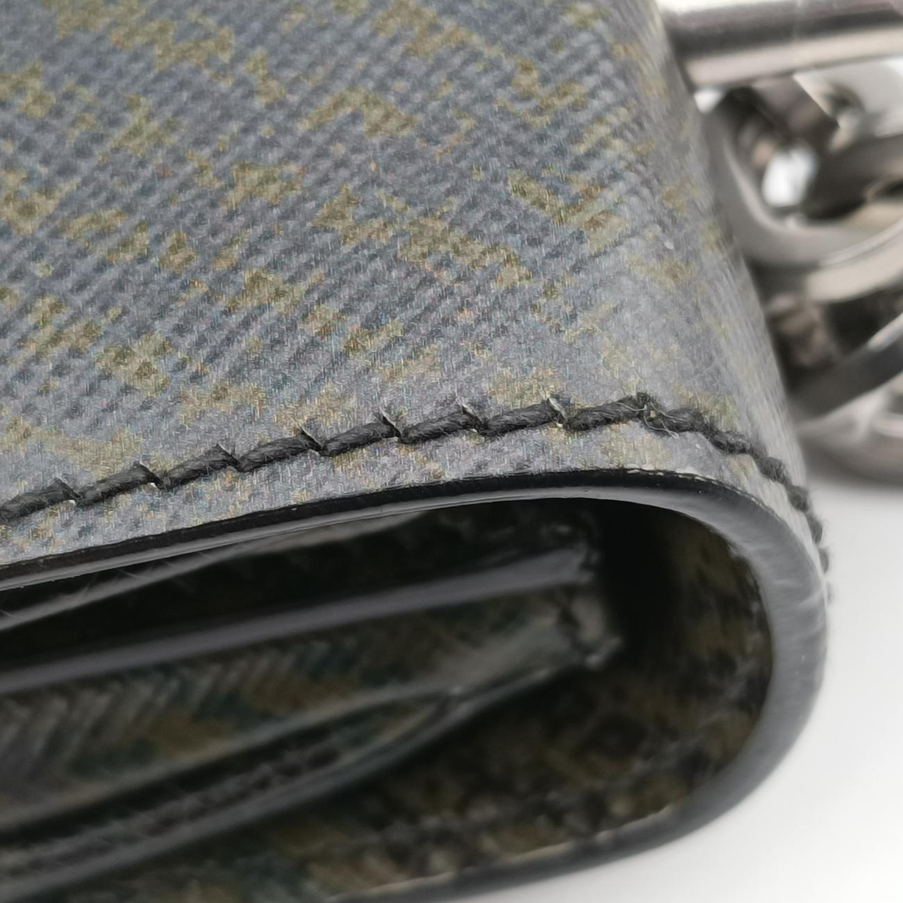 Tartan Print Chain Militare FlapMulticolourSaffiano leather117タータンプリントチェーンミリタリーフラップマルチカラーサフィアーノレザー117