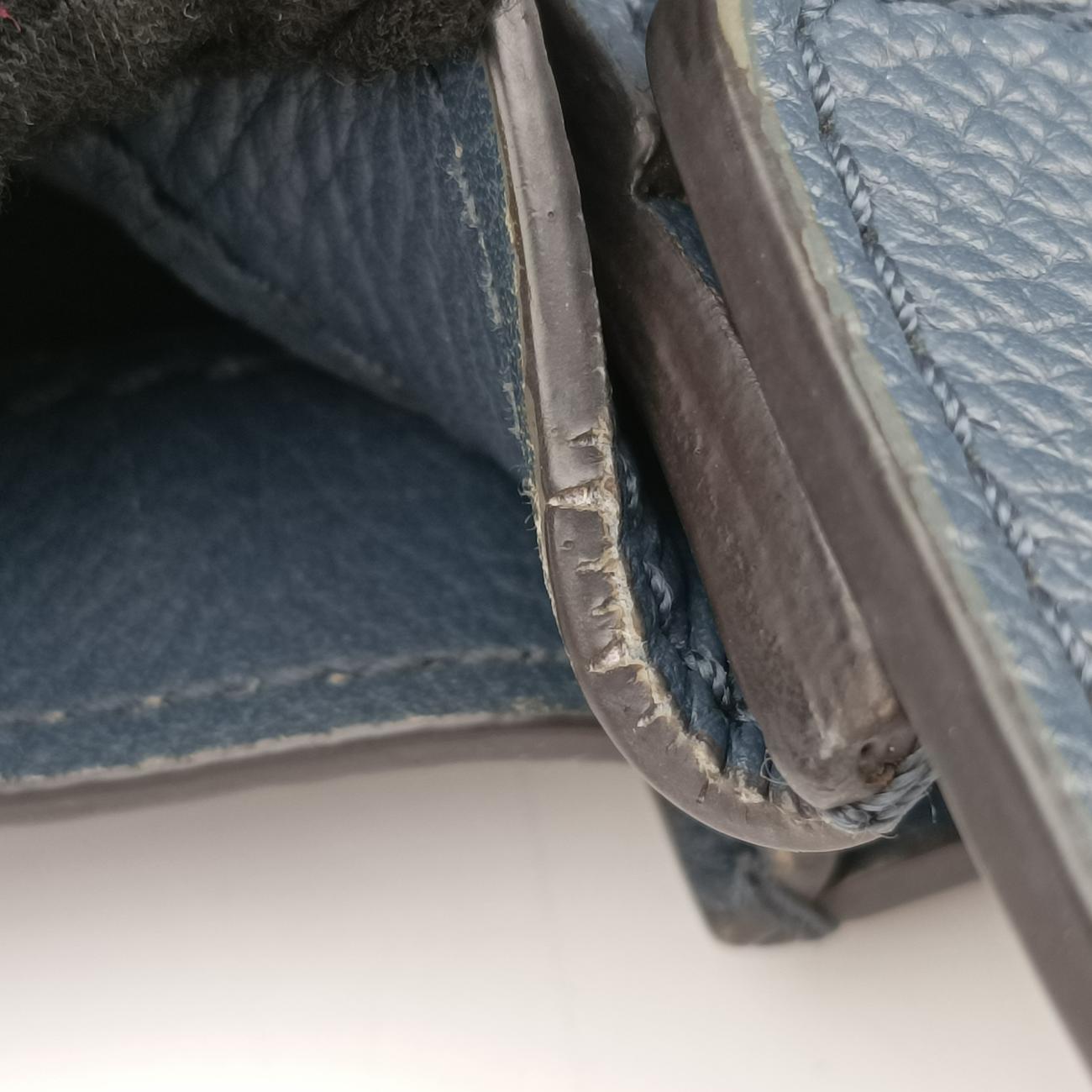 Luggage Micro shopperGreyLeatherS-SA-0182 S-PA-1102ラゲージマイクロショッパーグレーレザーS-SA-0182 S-PA-1102