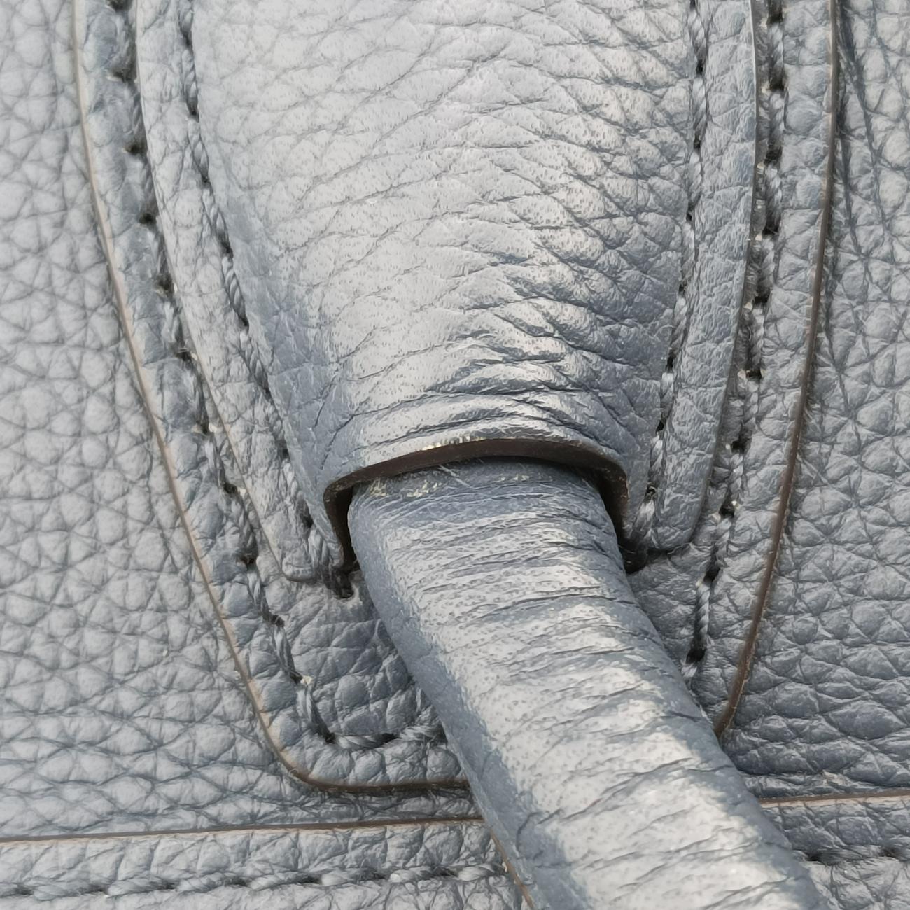 Luggage Micro shopperGreyLeatherS-SA-0182 S-PA-1102ラゲージマイクロショッパーグレーレザーS-SA-0182 S-PA-1102