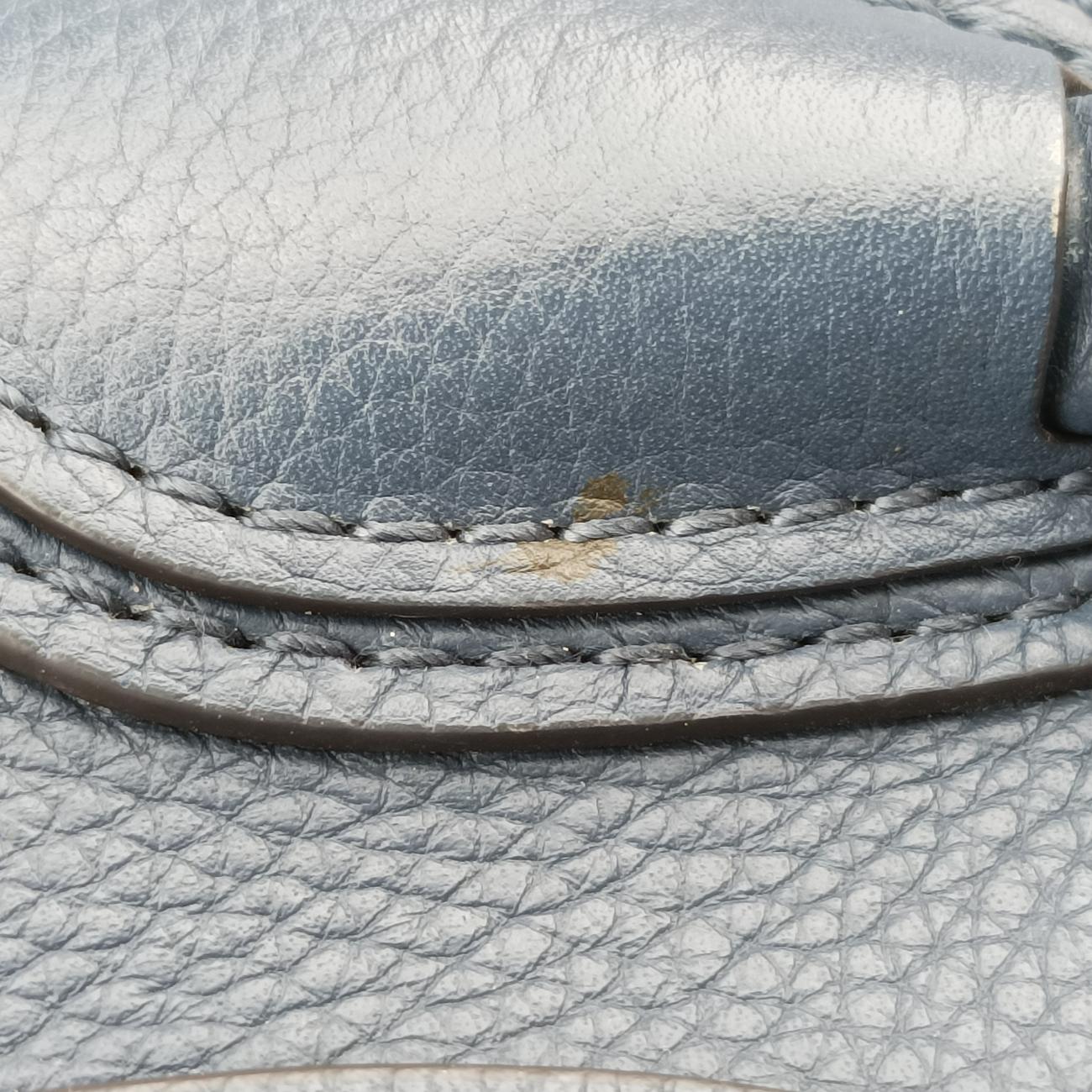 Luggage Micro shopperGreyLeatherS-SA-0182 S-PA-1102ラゲージマイクロショッパーグレーレザーS-SA-0182 S-PA-1102