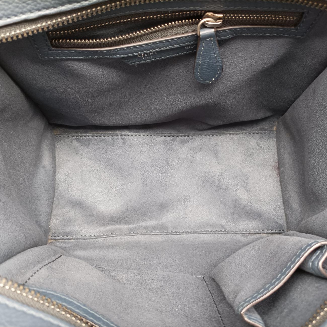 Luggage Micro shopperGreyLeatherS-SA-0182 S-PA-1102ラゲージマイクロショッパーグレーレザーS-SA-0182 S-PA-1102
