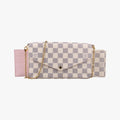 Pochette FeLICIEAzurDamier CanvasN63106SD1157ポシェットフェリシーアズールダミエキャンバスN63106SD1157