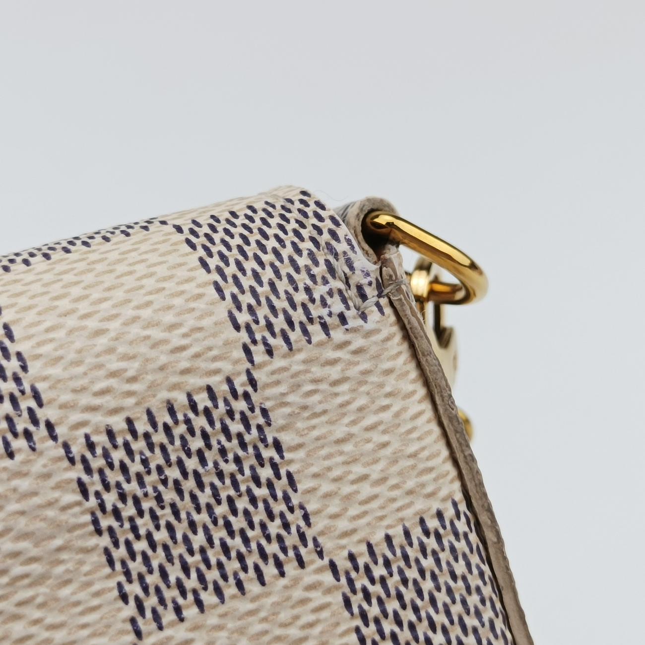 Pochette FeLICIEAzurDamier CanvasN63106SD1157ポシェットフェリシーアズールダミエキャンバスN63106SD1157