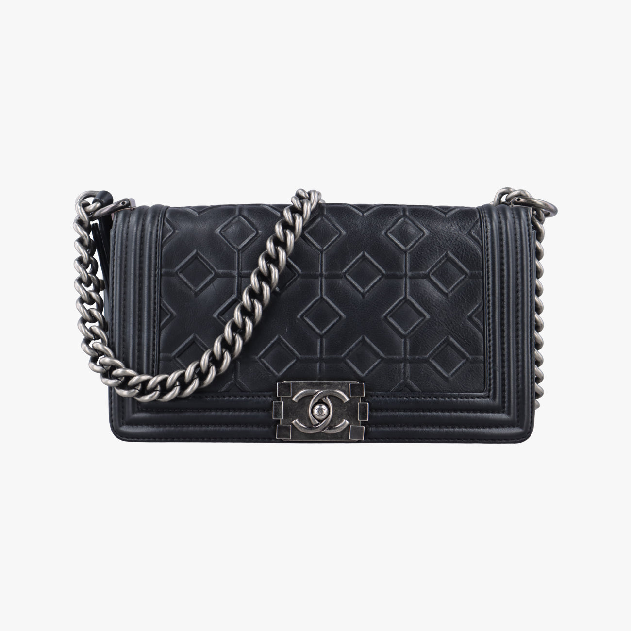 Boy FlapBlackLeatherA6742917076053ボーイフラップブラックレザーA6742917076053