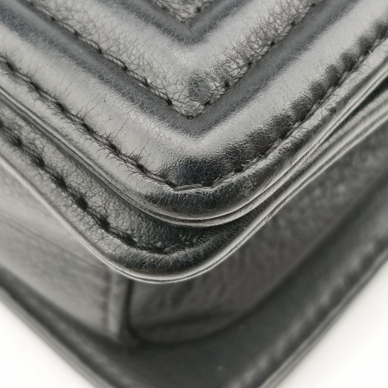 Boy FlapBlackLeatherA6742917076053ボーイフラップブラックレザーA6742917076053