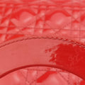 Lady DiorRedpatent15-BO-1100レディディオールレッドパテント15-BO-1100