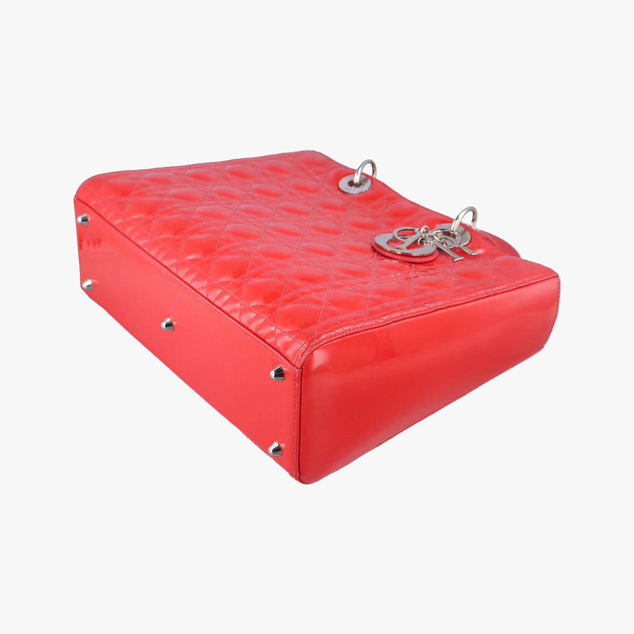 Lady DiorRedpatent15-BO-1100レディディオールレッドパテント15-BO-1100