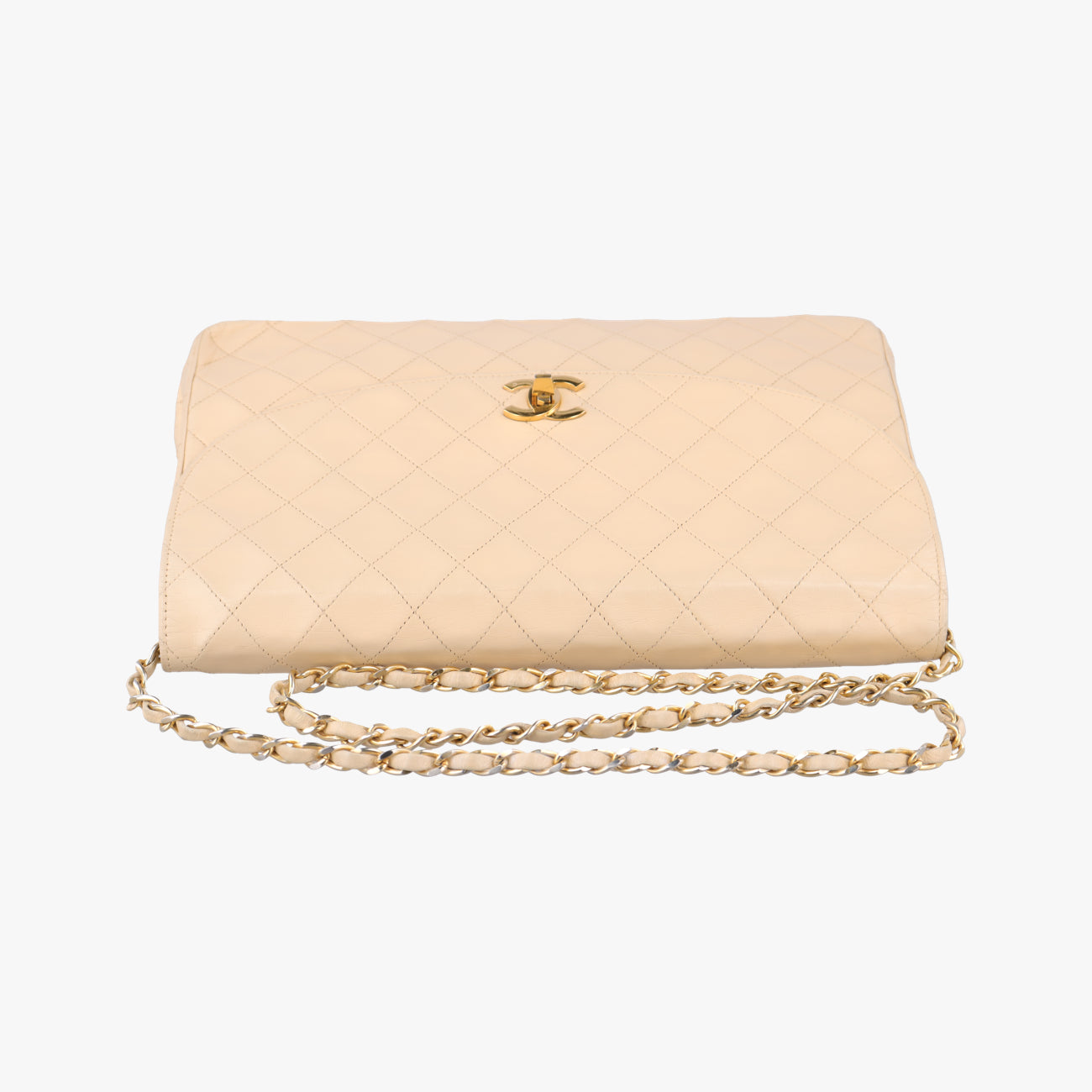 Matelasse Lambskin FlapBeigeLambskin326870マトラッセ シングルフラップベージュラムスキン326870