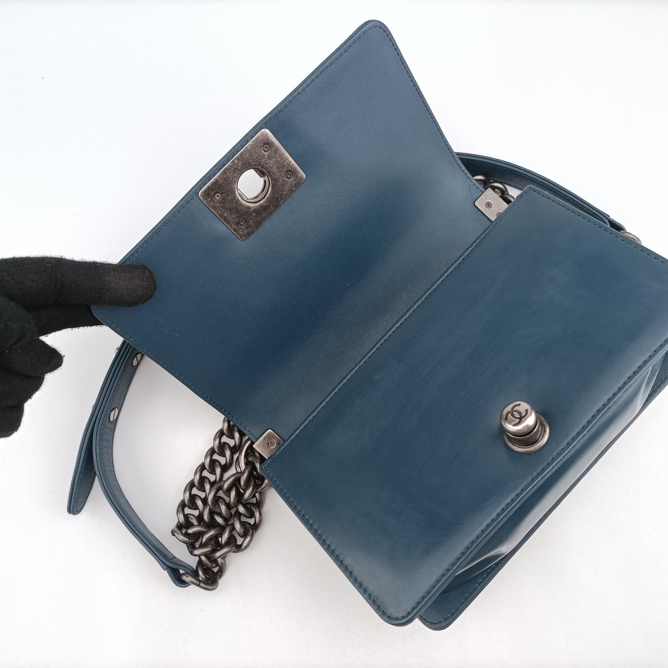 BOY CHANELBlueEnamelA6708521503481ボーイシャネルブルー エラメルA6708521503481