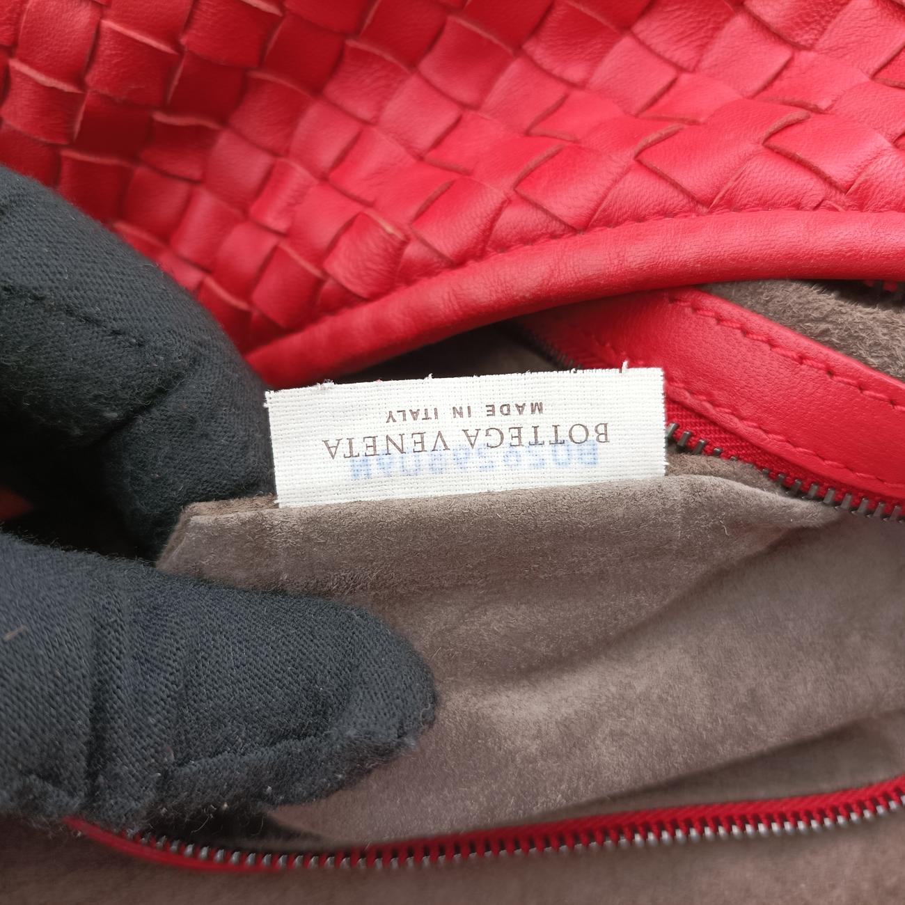 IntrecciatoRedlambskinB02629809NイントレチャートレッドラムスキンB02629809N