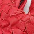 IntrecciatoRedlambskinB02629809NイントレチャートレッドラムスキンB02629809N