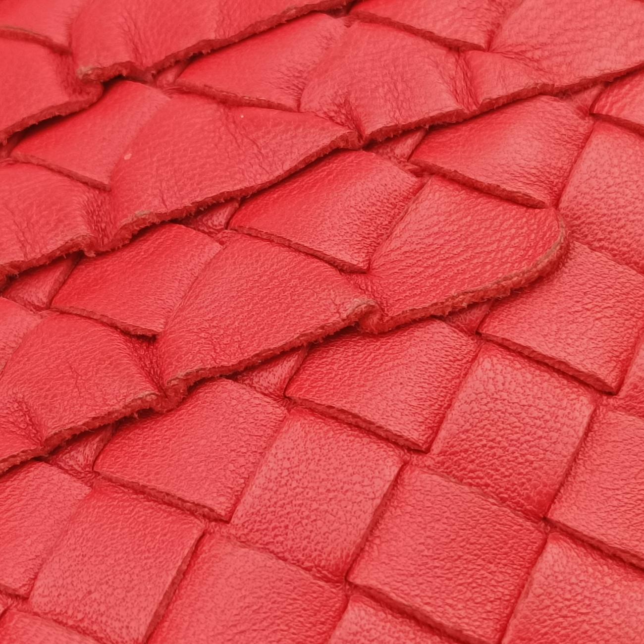 IntrecciatoRedlambskinB02629809NイントレチャートレッドラムスキンB02629809N