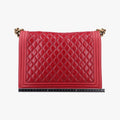 BOY CHANELRedOiled LeatherA6708717818720ボーイシャネルレッドオイルドレザーA6708717818720