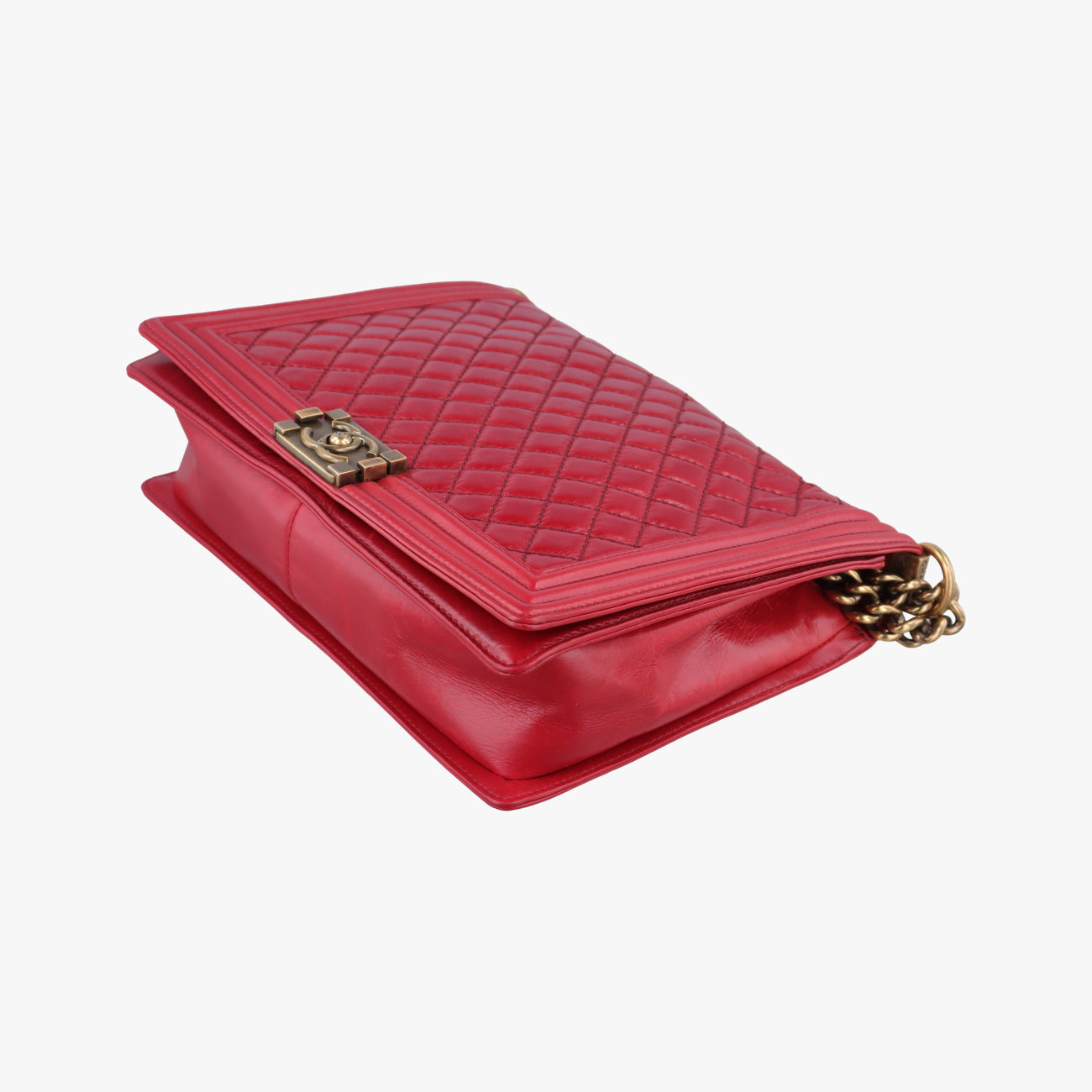 BOY CHANELRedOiled LeatherA6708717818720ボーイシャネルレッドオイルドレザーA6708717818720