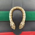 DionysusNavy x green x redLeather448075C021403387ディオニュソスネイビー×グリーン×レッドレザー448075C021403387
