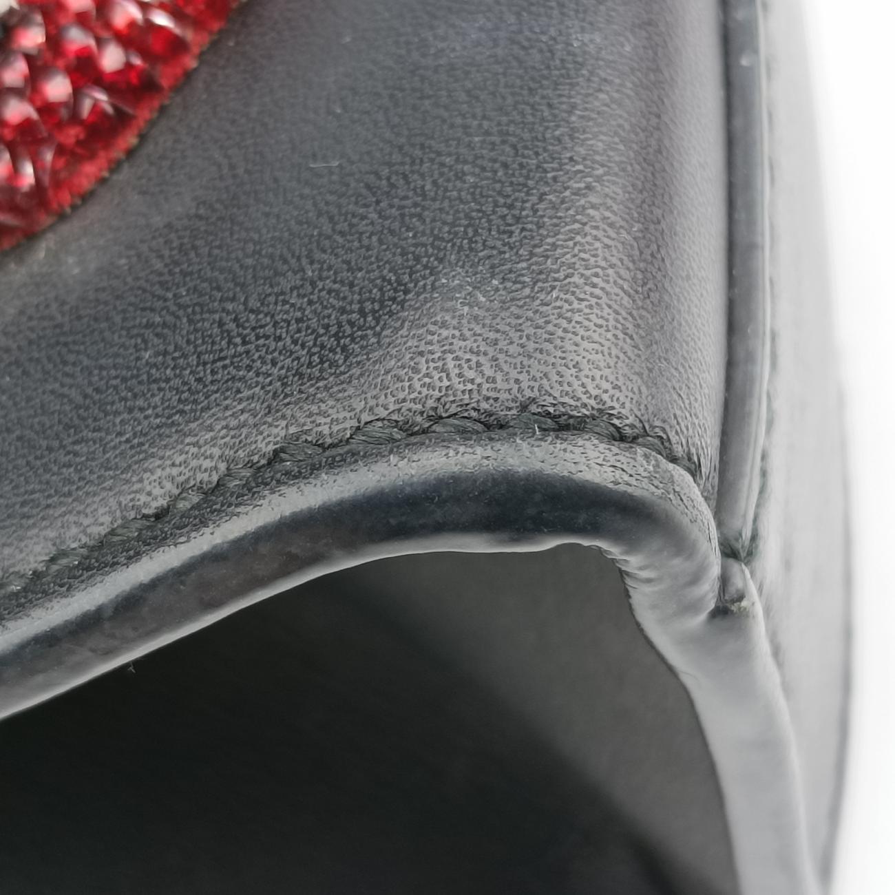 PadlockBlack x Red×GoldenLeather432182I021312673パドロックブラック×レッド×ゴールドレザー432182I021312673