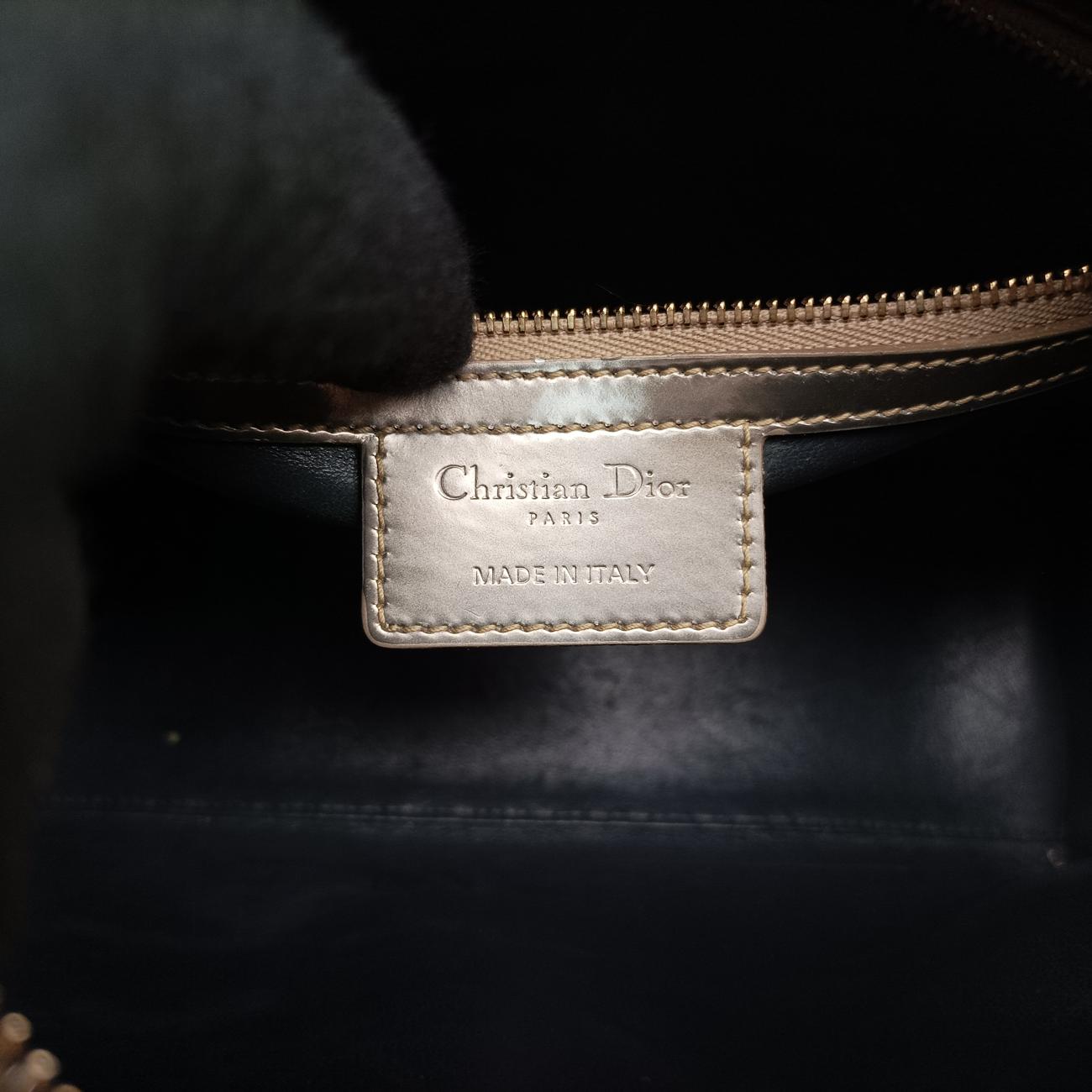 Lady DiorGoldenLeather12-BO-1115レディディオールゴールドレザー12-BO-1115