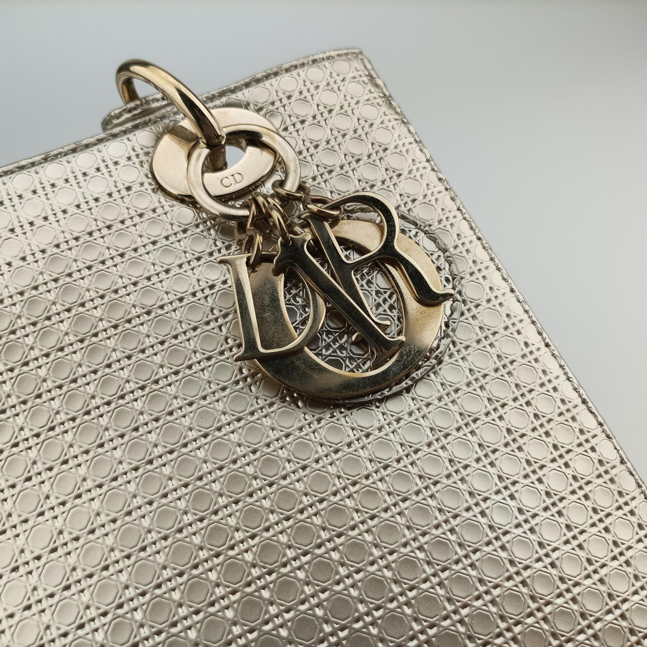 Lady DiorGoldenLeather12-BO-1115レディディオールゴールドレザー12-BO-1115