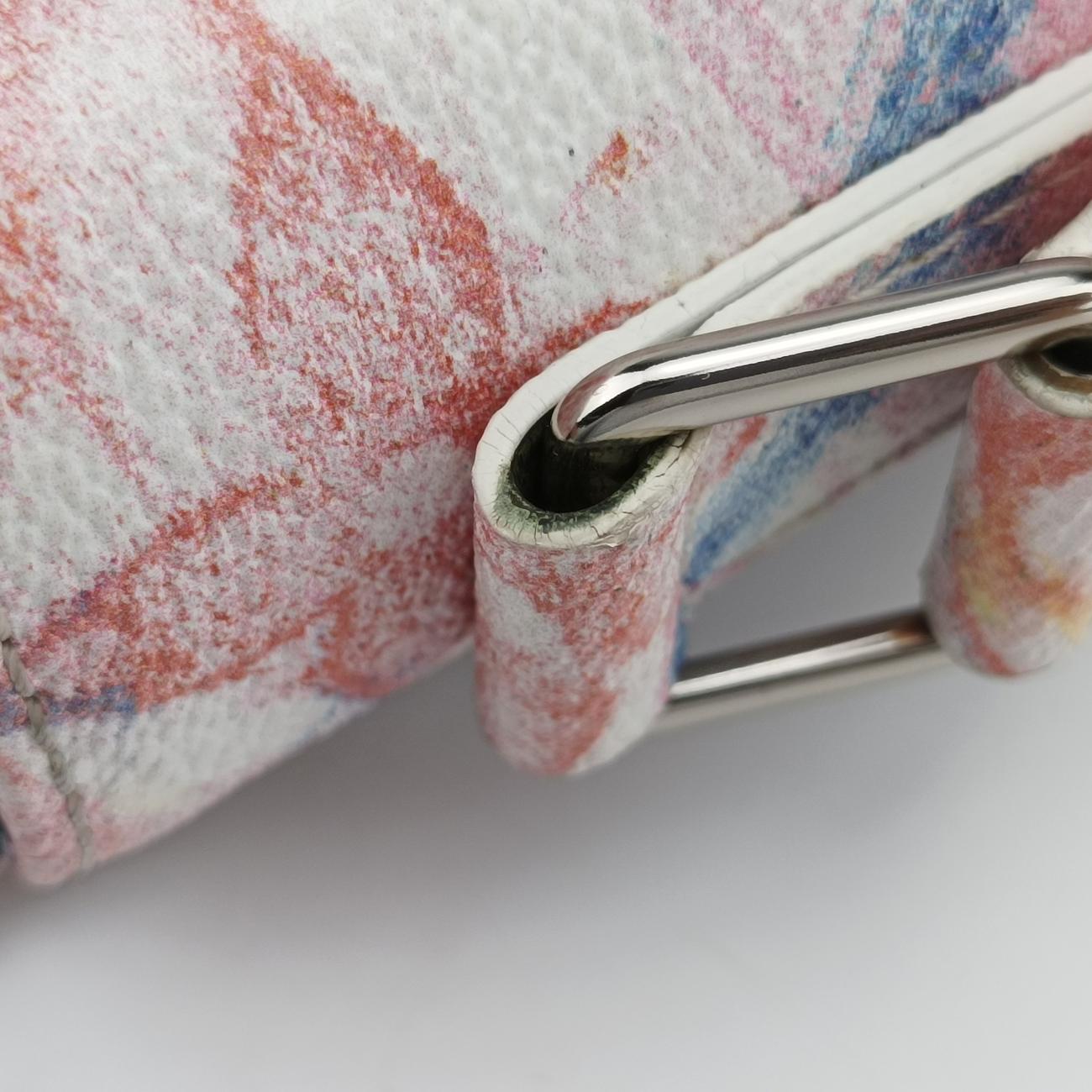 Trunk MessengerWhite x MulticolorPVC coated canvasM45661AR5200  ICチップトランクメッセンジャーホワイト×マルチカラーPVCコーティングキャンバスM45661AR5200  ICチップ