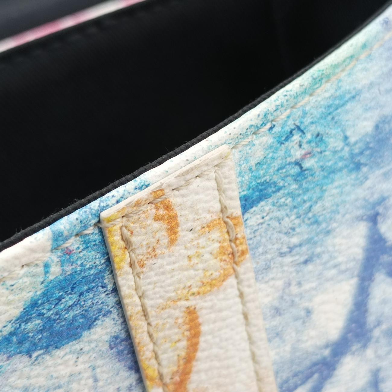 Trunk MessengerWhite x MulticolorPVC coated canvasM45661AR5200  ICチップトランクメッセンジャーホワイト×マルチカラーPVCコーティングキャンバスM45661AR5200  ICチップ