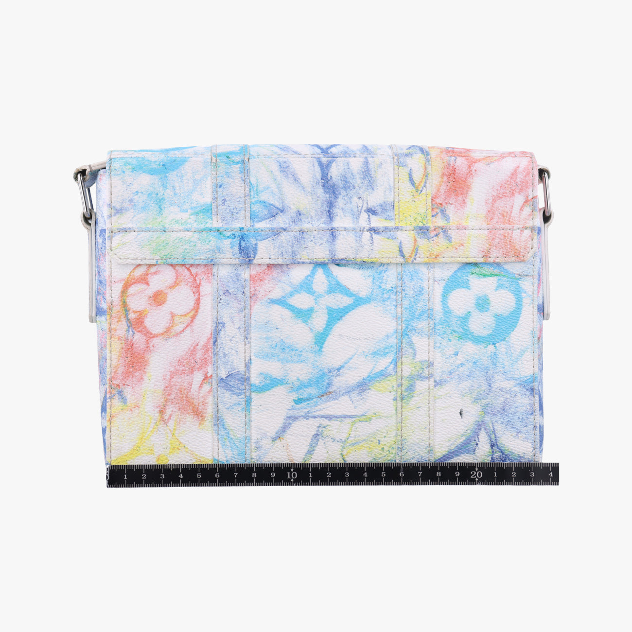 Trunk MessengerWhite x MulticolorPVC coated canvasM45661AR5200  ICチップトランクメッセンジャーホワイト×マルチカラーPVCコーティングキャンバスM45661AR5200  ICチップ