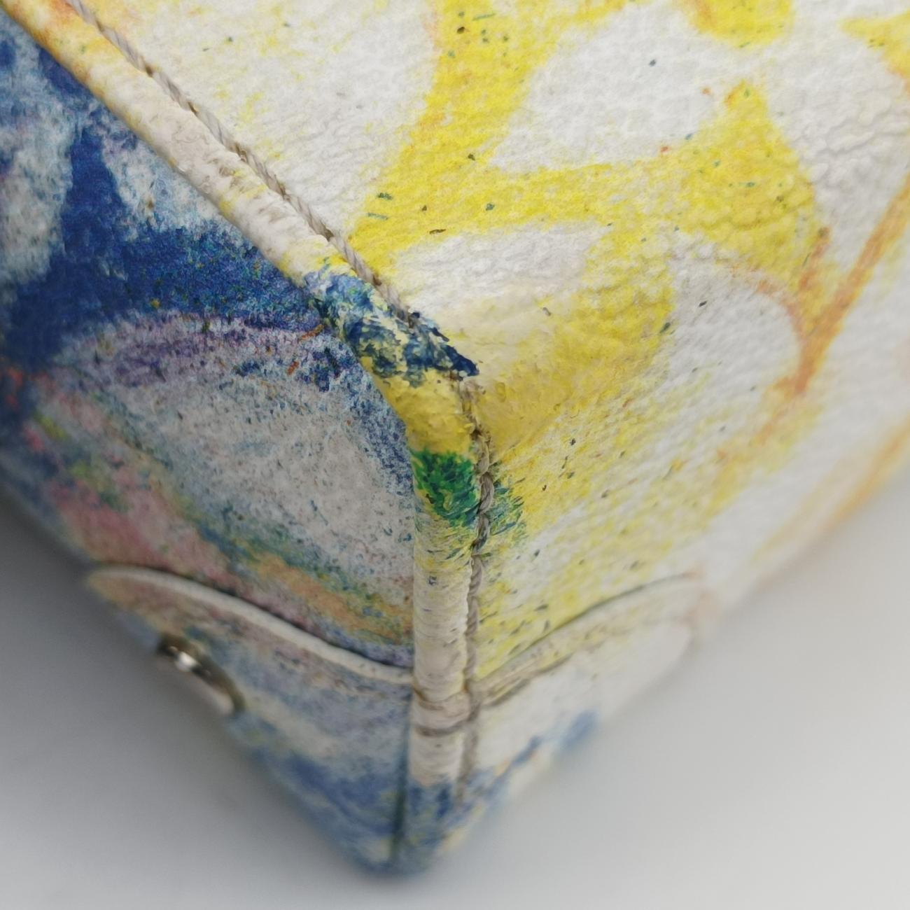 Trunk MessengerWhite x MulticolorPVC coated canvasM45661AR5200  ICチップトランクメッセンジャーホワイト×マルチカラーPVCコーティングキャンバスM45661AR5200  ICチップ
