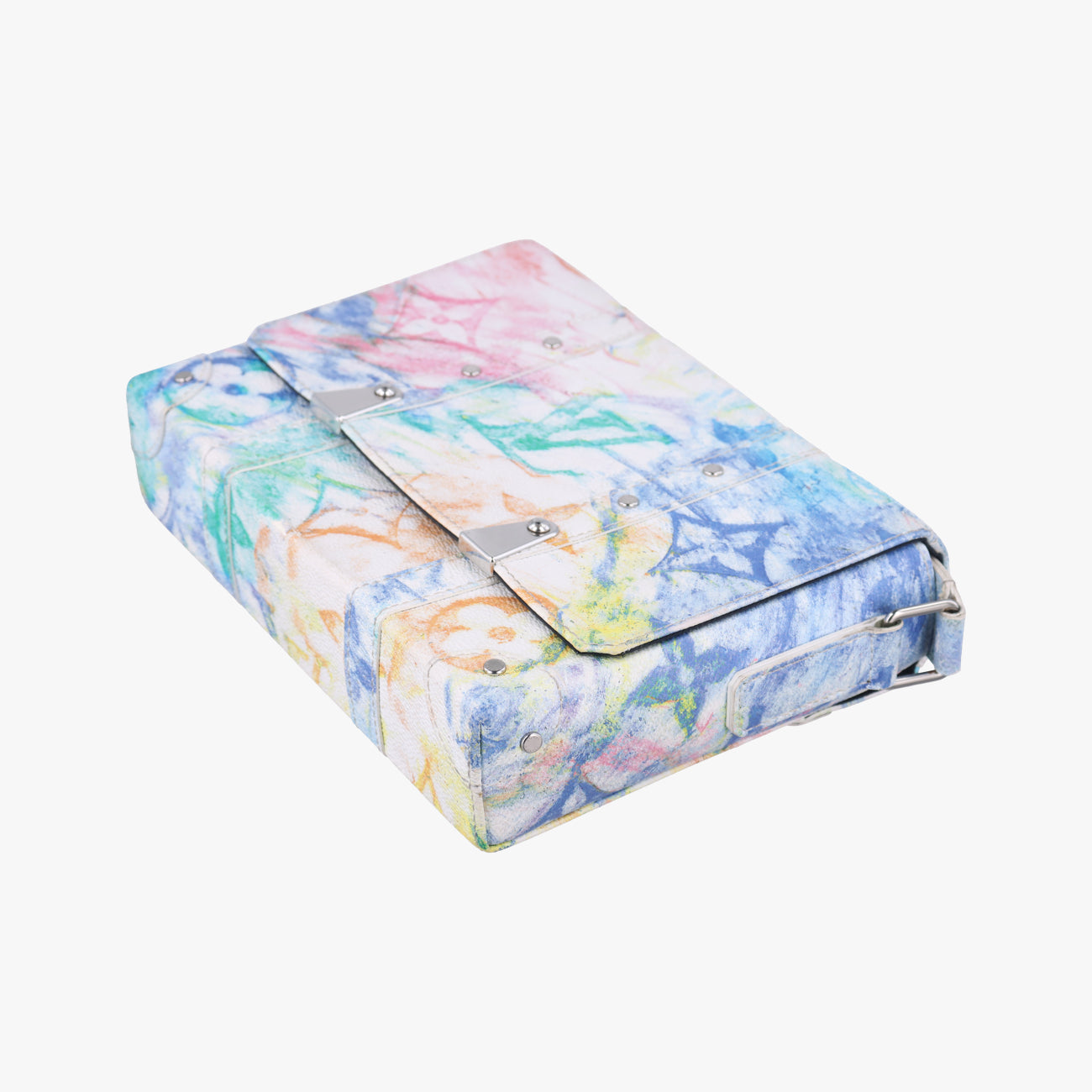 Trunk MessengerWhite x MulticolorPVC coated canvasM45661AR5200  ICチップトランクメッセンジャーホワイト×マルチカラーPVCコーティングキャンバスM45661AR5200  ICチップ