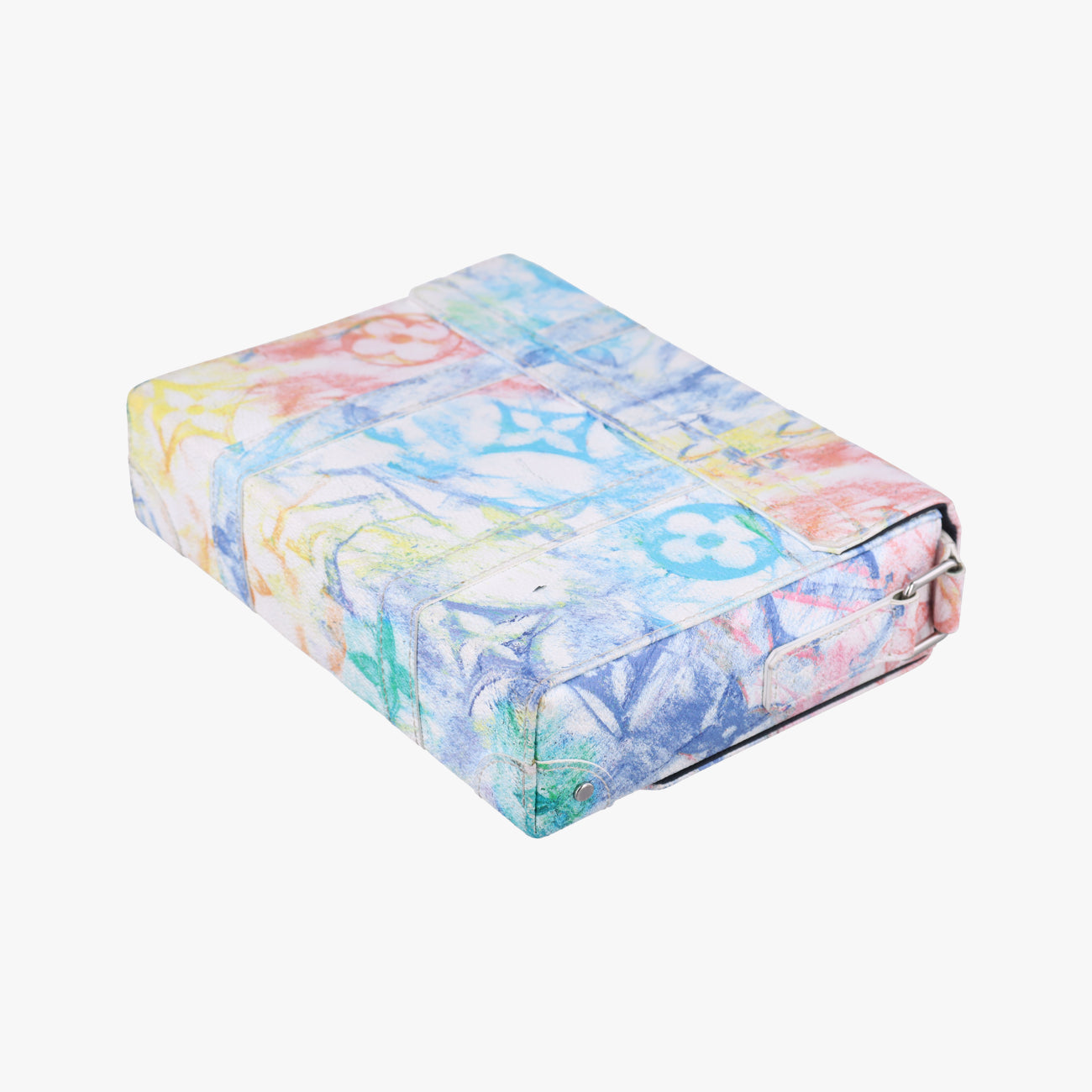 Trunk MessengerWhite x MulticolorPVC coated canvasM45661AR5200  ICチップトランクメッセンジャーホワイト×マルチカラーPVCコーティングキャンバスM45661AR5200  ICチップ