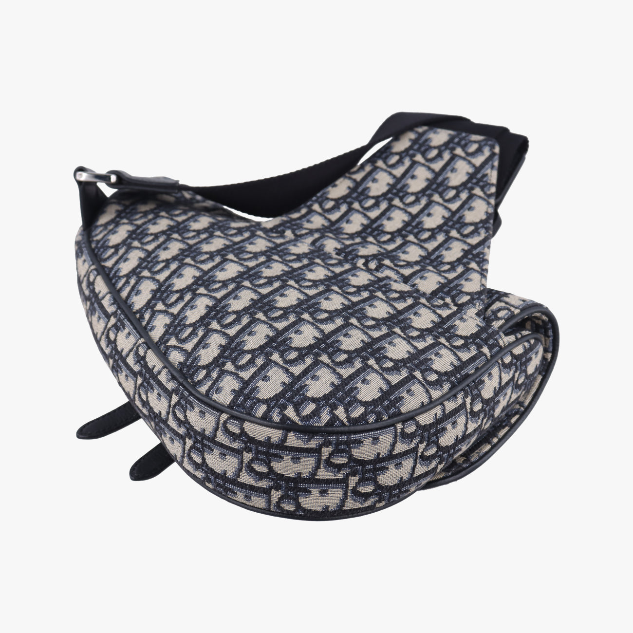 SaddlebagsGray x NavyJacquard x Leather11-BO-0251サドルバッググレー×ネイビージャガード×レザー11-BO-0251