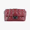 Miss Dior Cannage New RockRedPatent02-LUA-1121ミス ディオール カナージュ ニューロックレッドパテント02-LUA-1121