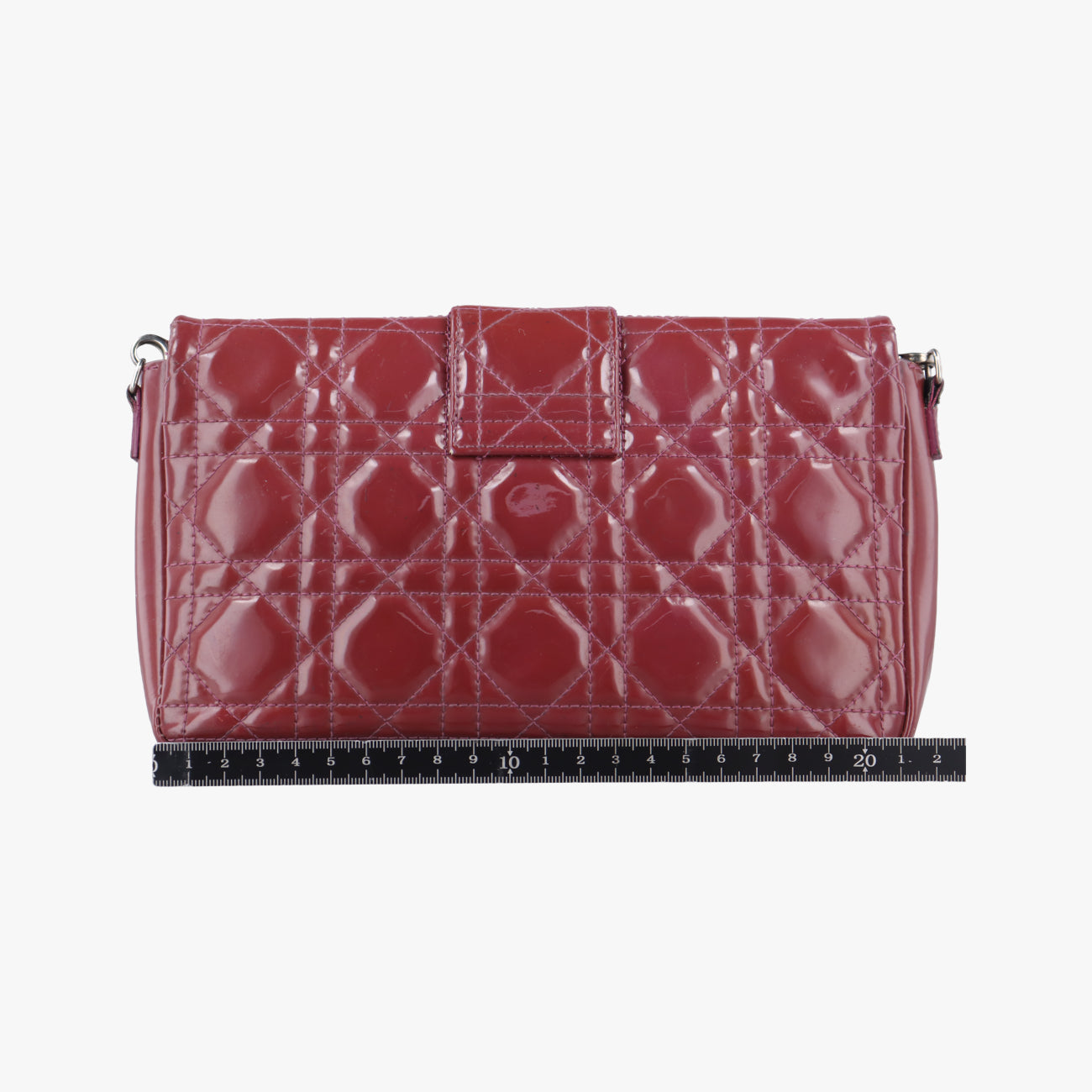 Miss Dior Cannage New RockRedPatent02-LUA-1121ミス ディオール カナージュ ニューロックレッドパテント02-LUA-1121