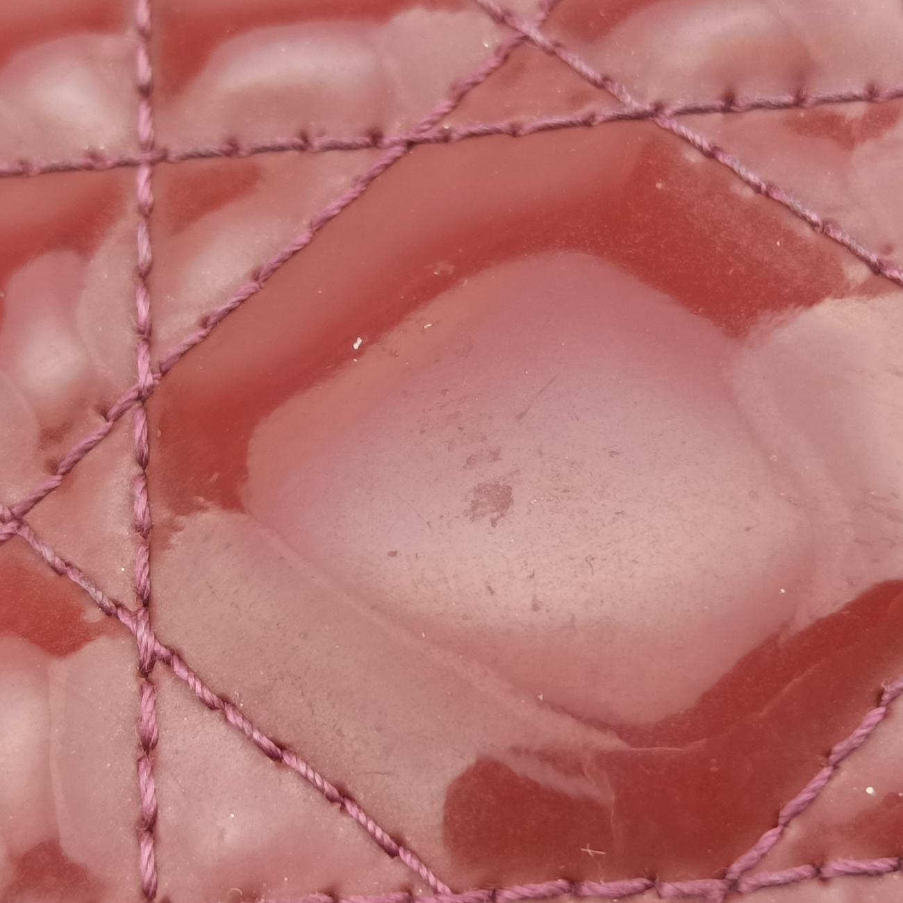 Miss Dior Cannage New RockRedPatent02-LUA-1121ミス ディオール カナージュ ニューロックレッドパテント02-LUA-1121