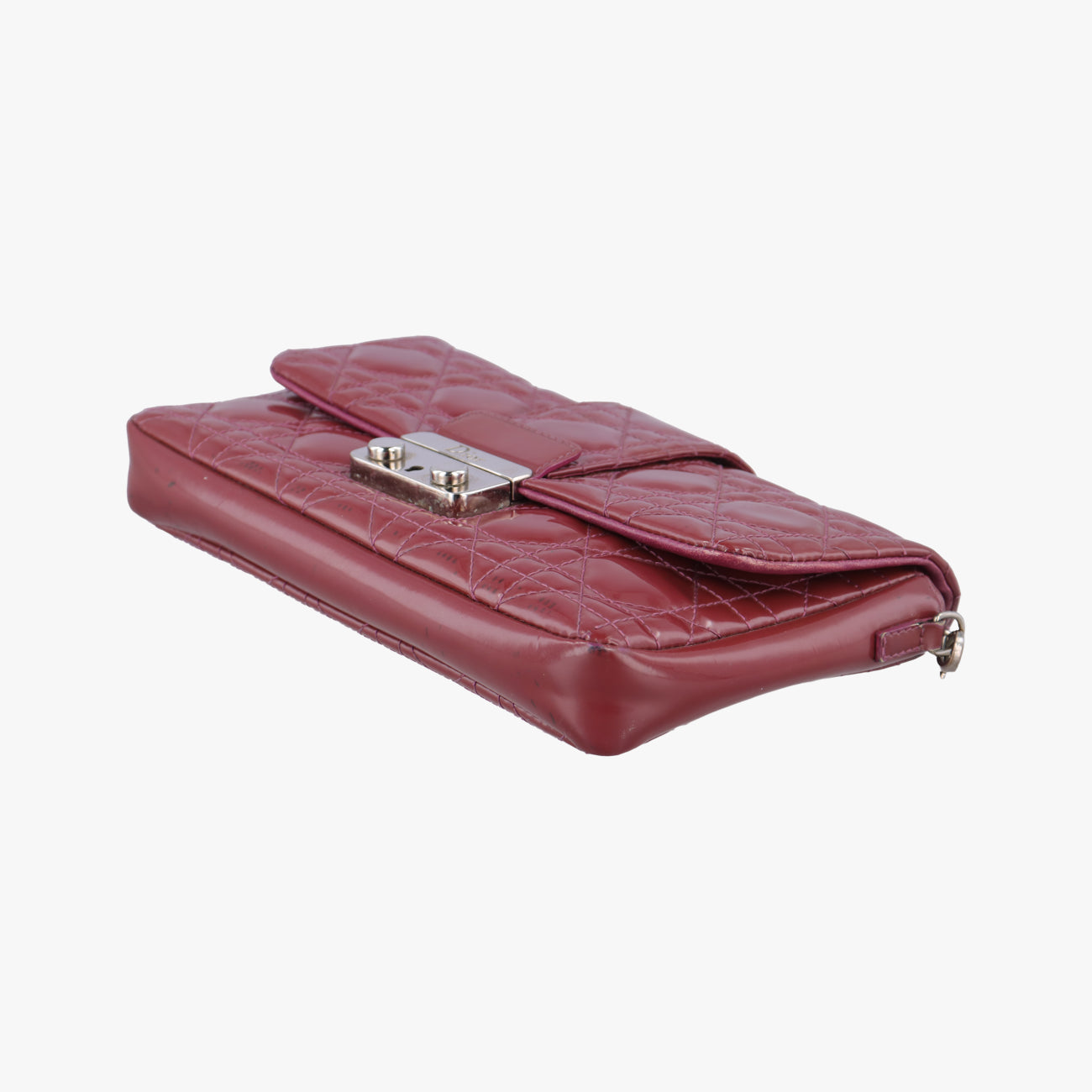 Miss Dior Cannage New RockRedPatent02-LUA-1121ミス ディオール カナージュ ニューロックレッドパテント02-LUA-1121