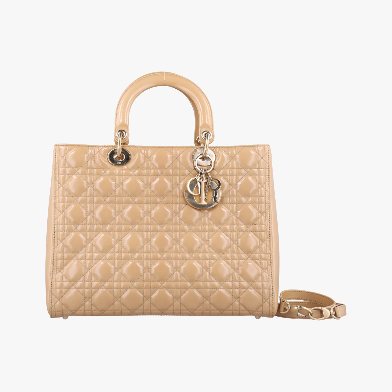 Lady DiorBeigePatent16-BO-0141 Bレディディオールベージュパテント16-BO-0141 B