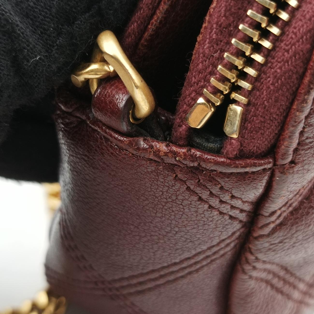 Monogram QuiltedBurgundyLeather608941GUE608941.1119モノグラムキルティングワインレッドレザー608941GUE608941.1119