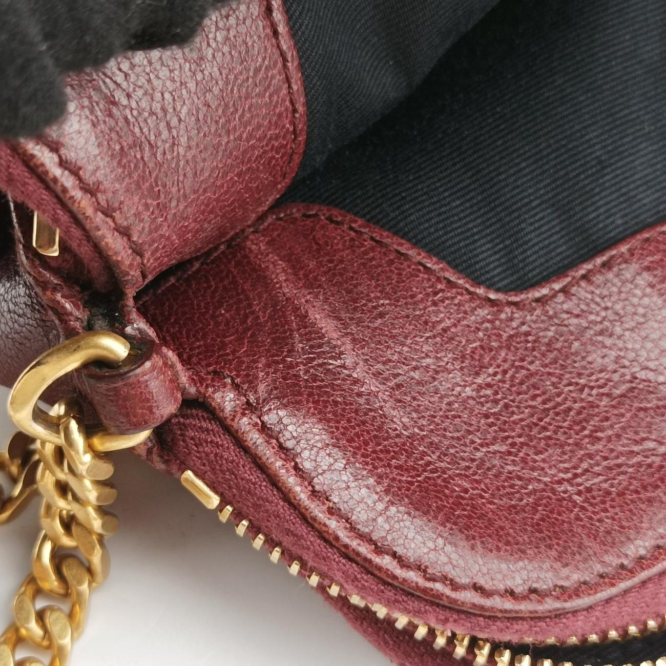 Monogram QuiltedBurgundyLeather608941GUE608941.1119モノグラムキルティングワインレッドレザー608941GUE608941.1119