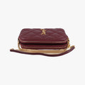 Monogram QuiltedBurgundyLeather608941GUE608941.1119モノグラムキルティングワインレッドレザー608941GUE608941.1119