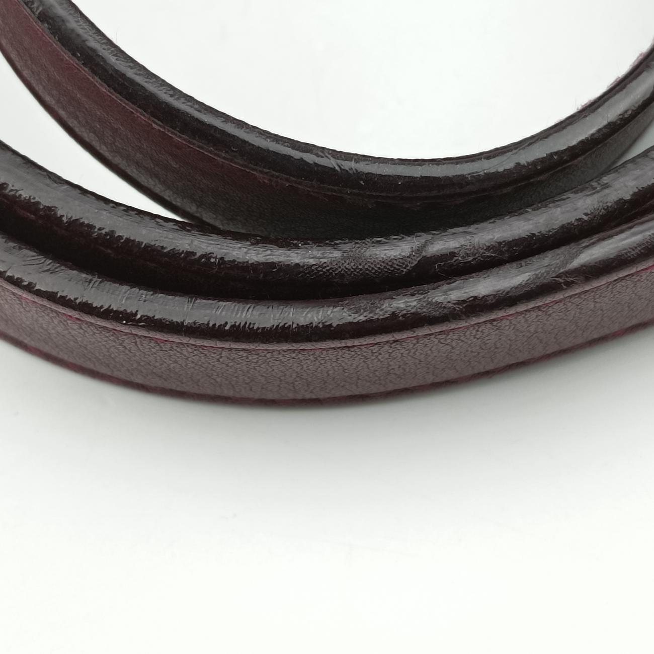 DiorissimoPurple×Brown×SilverLeather x Snakeskin09-MA-0155ディオリッシモパープル×ブラウン×シルバーレザー×ヘビ革09-MA-0155