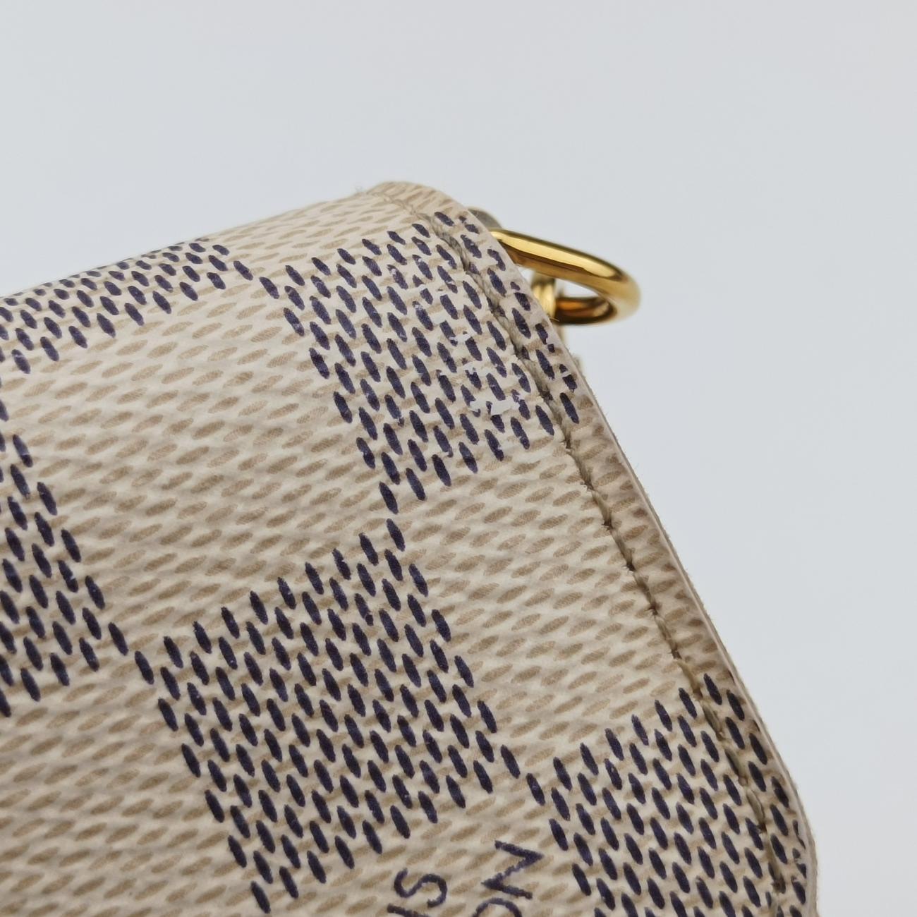 Pochette FeLICIEAZURDamier CanvasN63106MI1186ポシェットフェリシーアズールダミエキャンバスN63106MI1186