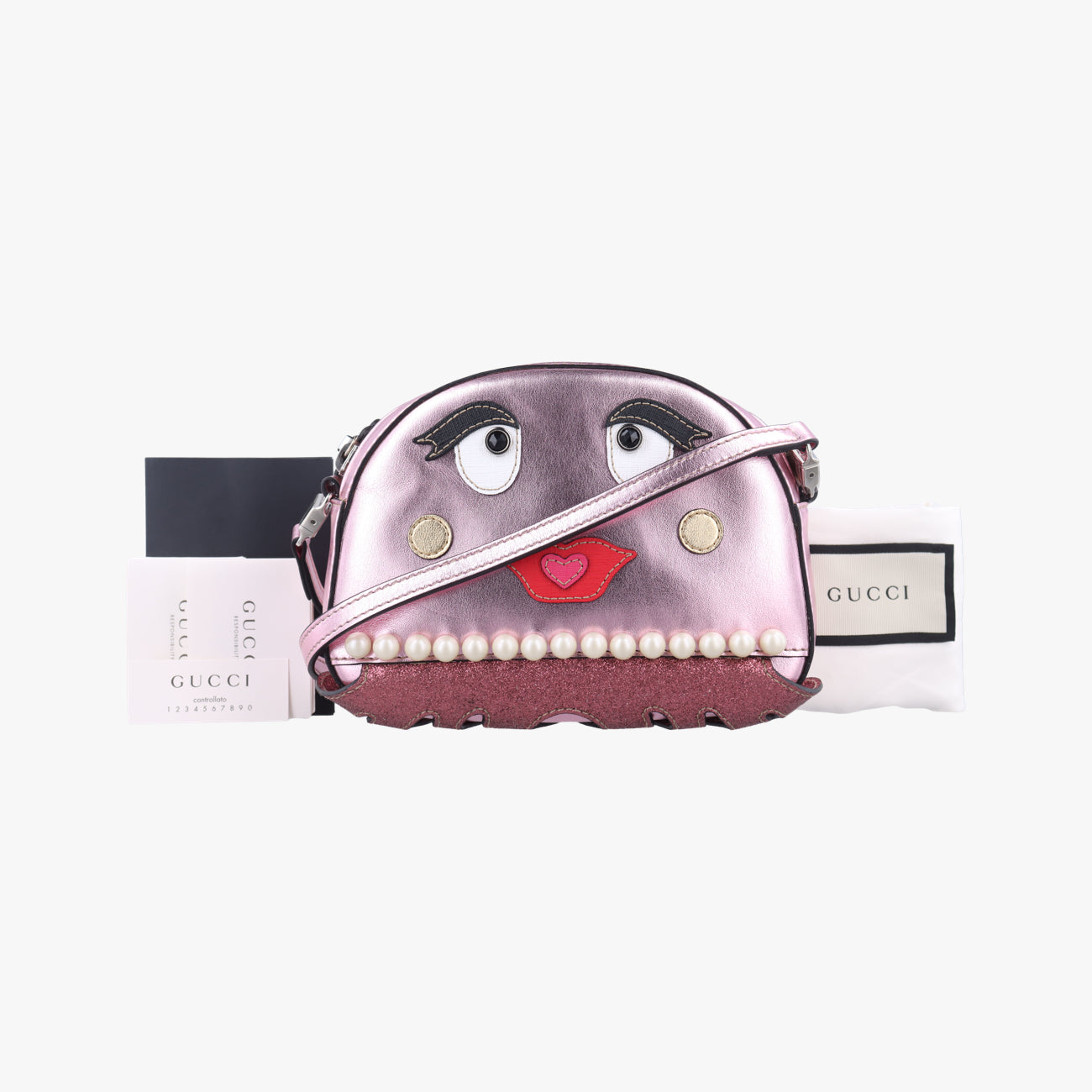 OctopusPink x Red x Black x WhiteLeather550756A027973780タコピンク×レッド×ブラック×ホワイトレザー550756A027973780