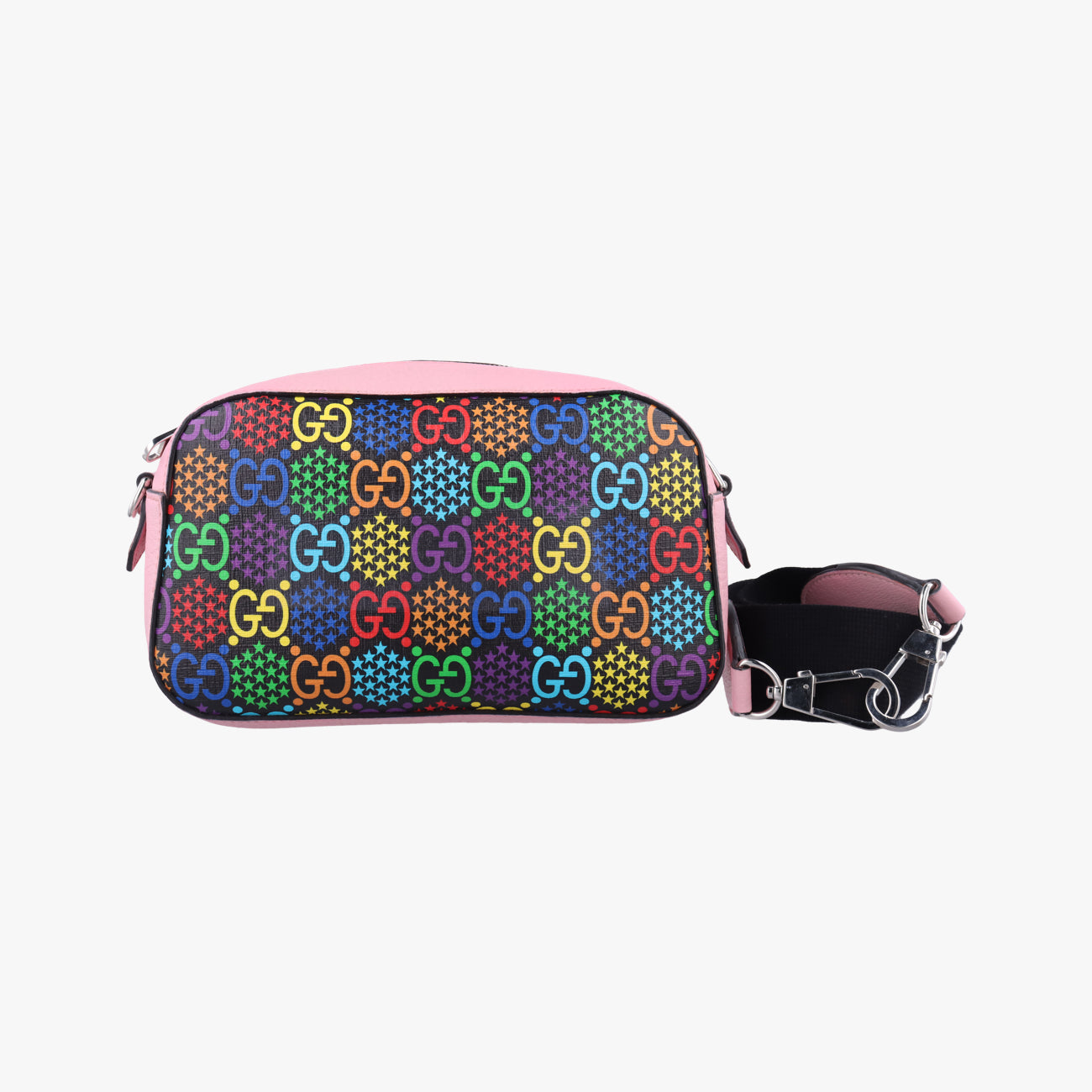 Gucci Apple Pattern MessengerMulticolourPVC coated canvas574886I030536423GGアップルマルチカラーPVCコーティングキャンバス574886I030536423