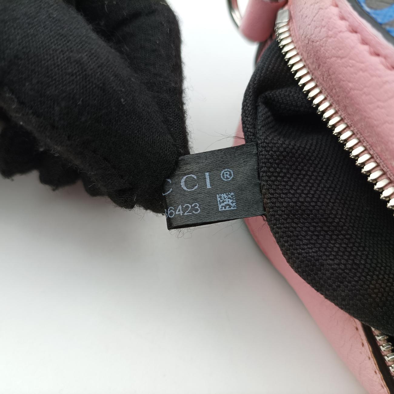 Gucci Apple Pattern MessengerMulticolourPVC coated canvas574886I030536423GGアップルマルチカラーPVCコーティングキャンバス574886I030536423