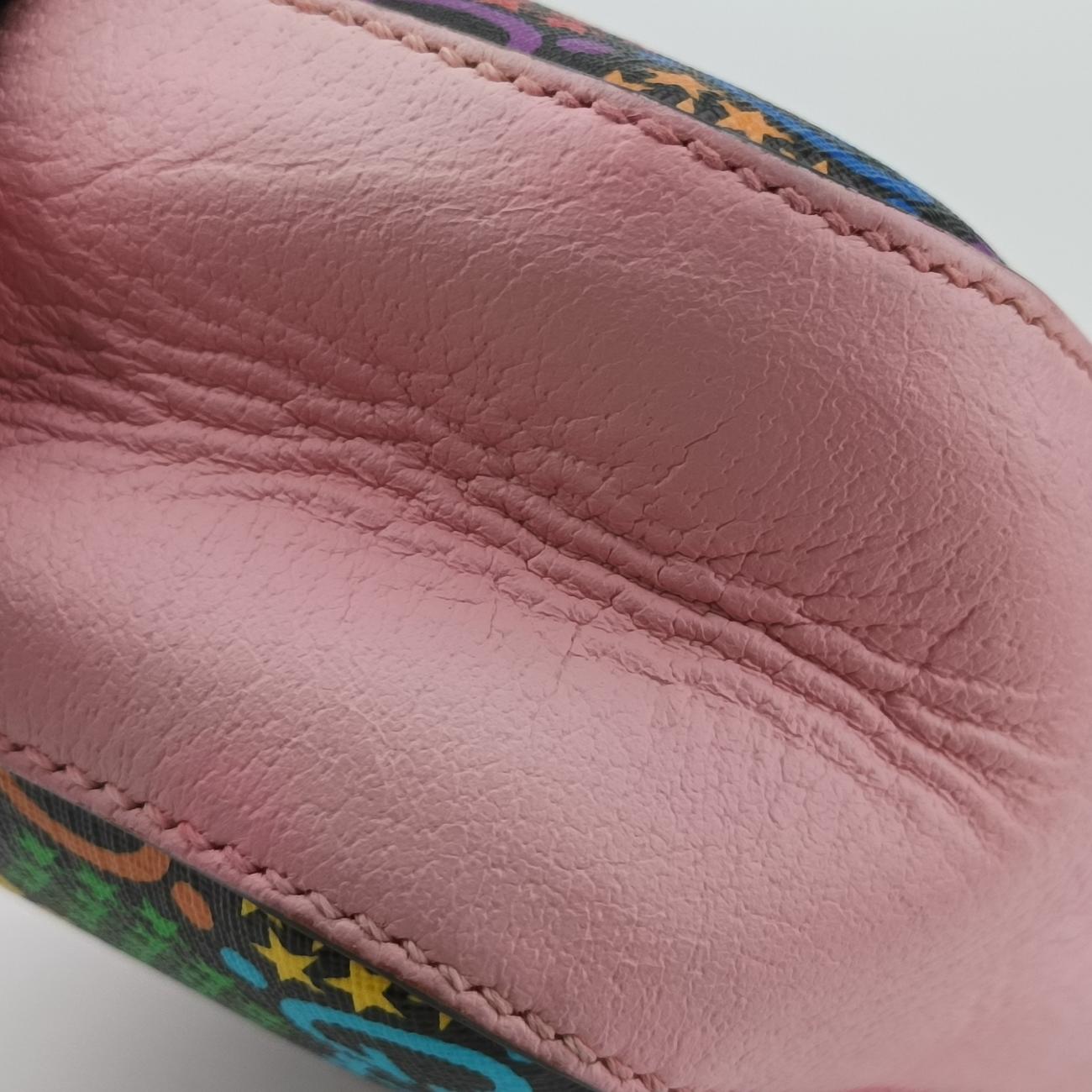 Gucci Apple Pattern MessengerMulticolourPVC coated canvas574886I030536423GGアップルマルチカラーPVCコーティングキャンバス574886I030536423