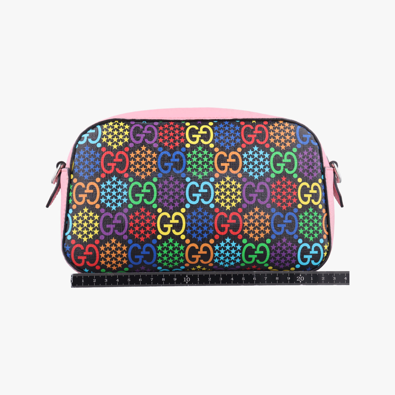 Gucci Apple Pattern MessengerMulticolourPVC coated canvas574886I030536423GGアップルマルチカラーPVCコーティングキャンバス574886I030536423