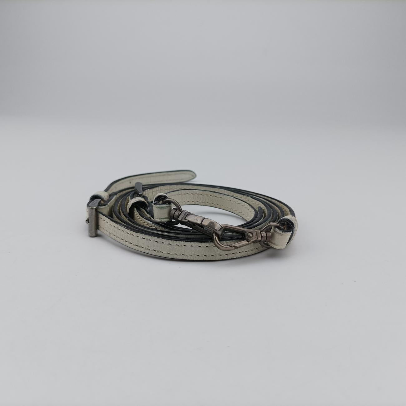 Jeweled Crossbody PochetteWhiteLeather31/Lジュエルドクロスボディ ポシェットホワイトレザー31/L