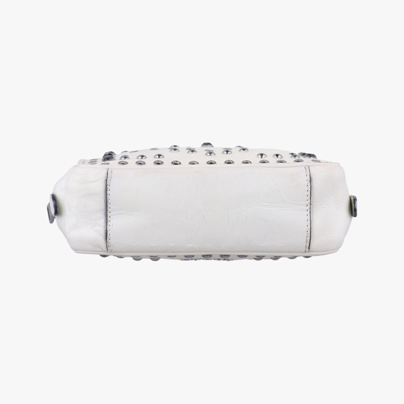 Jeweled Crossbody PochetteWhiteLeather31/Lジュエルドクロスボディ ポシェットホワイトレザー31/L