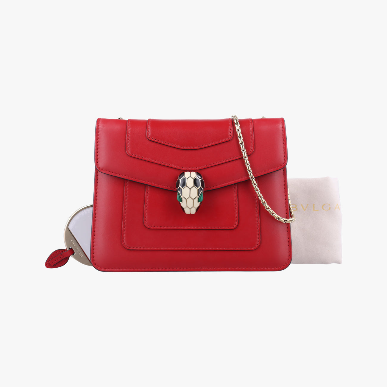 SERPENTI FOREVERRedLeatherRE.M18.287013セルペンティ フォーエバーレッドレザーRE.M18.287013